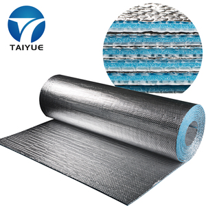 Aislamiento de Lámina de <span class=keywords><strong>Aluminio</strong></span> de <span class=keywords><strong>10</strong></span> <span class=keywords><strong>mm</strong></span> de Alto Rendimiento y Resistencia <span class=keywords><strong>con</strong></span> Espuma XPE Azul de Doble Burbuja, Precio FOB - Product Image 5