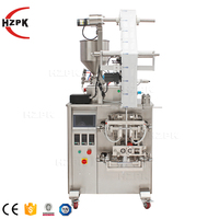 Machine d'emballage automatique de sachets de miel de ketchup de pâte de tomate à quatre côtés HZPK
