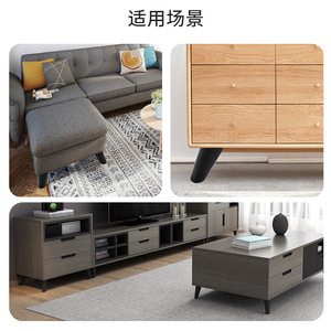 Pinyou Furniture <b>Leg</b> Plastic Angled Adjustable <b>For</b> <b>Sofa</b> Cabinet Modern Design Easy Installation - Product Image 4