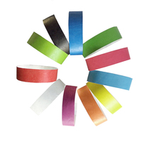 Prix de gros Bracelets en papier Festival Bracelet en papier Tyvek étanche avec logo imprimé personnalisé