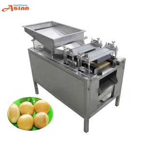 Descascaradora comercial de huevos, máquina peladora para huevos de pollo, pato cocido