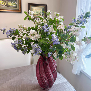 Arreglo de Flores Artificiales de Gardenia y Osmanthus Fragrans, Alta Simulación, Decoración para Bodas y Hogar, QLXGH01 - Product Image 1