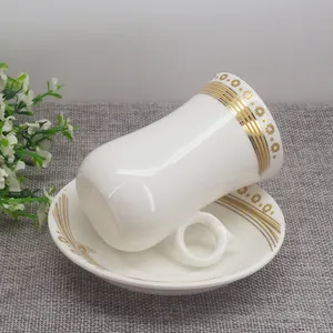 Hoge Kwaliteit Arabische Keramische Porselein Thee Koffie Cup Sets Voor Groothandel