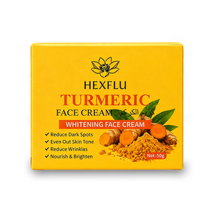 Crème pour le visage au curcuma <span class=keywords><strong>Y</strong></span> HEXFLU, extrait naturel <span class=keywords><strong>de</strong></span> curcuma, réduit les taches brunes, unifie le teint, nourrissante, anti-rides, soin <span class=keywords><strong>de</strong></span> la peau du visage - Product Image 3