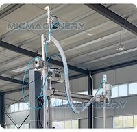 Machine de remplissage semi-automatique de fûts de 25 litres pour peinture et huile lubrifiante pour réservoirs IBC de grande capacité