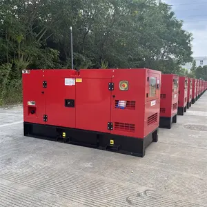 Generador eléctrico de diésel, Generador insonorizado de 30Kva, 24kW y 25kW, accionado por Cummins