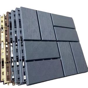 Carreaux de sol pour jardin Carreaux de terrasse en composite Interlock pour extérieur Carreaux de terrasse pour balcon à emboîtement Wpc - Product Image 5