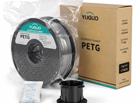 Filament de recharge PETG sans bobine Yuguo 1,75 mm, 350 m, haute résistance, pour imprimante 3D Bambu Lab Creality, 8 couleurs