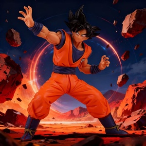 Figurines d'action en PVC de la série Goku, Piccolo, <span class=keywords><strong>Vegeta</strong></span>, <span class=keywords><strong>Trunks</strong></span> – Modèles masculins <span class=keywords><strong>et</strong></span> féminins – Jouet décoratif <span class=keywords><strong>et</strong></span> cadeau - Product Image 1
