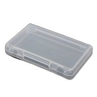 Petite boîte en plastique transparente, étui en plastique transparent pour l'emballage et le stockage, conteneur d'emballage en gros