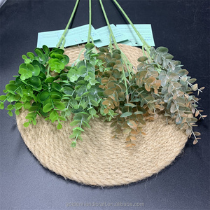 QSLH Ti307 <span class=keywords><strong>pioppo</strong></span> Feuillage Artificiel bagno decorazione <span class=keywords><strong>di</strong></span> nozze Bouquet <span class=keywords><strong>di</strong></span> eucalipto eucalipto artificiale per la decorazione - Product Image 2