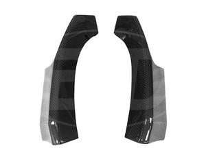 Pour Lexus RC F USC 10 2014-2018, séparateurs de pare-chocs arrière en fibre de carbone style Artisan Spirit - Product Image 2