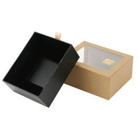 Scatola di Imballaggio Rigida in Cartone Magnetica a Forma di Libro con Logo Personalizzato e Finestra Trasparente in PVC per Abbigliamento e Scarpe
