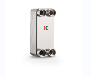 Intercambiador de Calor de Doble Pared Soldado por Brazing de Acero Inoxidable SS304/SS316L de Alta Eficiencia HRALE, Certificado CE, Directo de Fábrica Profesional - Product Image 2