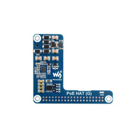 HAT (G) con Alimentación por Ethernet para Raspberry Pi 5, Salida de 5V 5A, Compatible con el Estándar 802.3/af, HAT PoE para Raspberry Pi 5