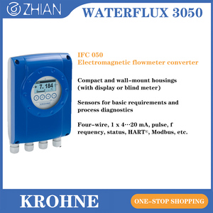 เครื่องวัดการไหลของของเหลว KROHNE แบบแม่เหล็ก รุ่น DN40 ขนาด 40 มม. WATERFLUX 3050 เซ็นเซอร์วัดการไหล - Product Image 5