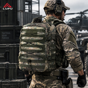 Mochila Táctica LUPU, Camuflaje, Sistema MOLLE, Gran Capacidad, Mochila de Exterior Unisex, Resistente al Agua, Duradera - Product Image 4