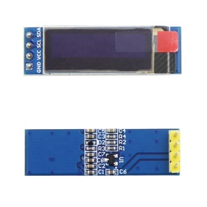 Module d'affichage <span class=keywords><strong>OLED</strong></span> RUIST 0,91 pouce 12832 LCD blanc et bleu, interface IIC, compatible Raspberry Pi - Product Image 1