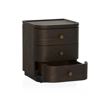 Meuble de chambre à coucher moderne en bois à 3 tiroirs, style actuel, très demandé