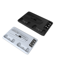 Support de refroidissement multifonctionnel HA-8008 pour PS5 Slim Disc et PS5 Slim Digital, support de charge et de rangement