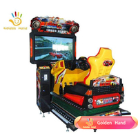 Machine de course de simulateur d'arcade de conduite de voiture classique à jetons 220V pour les centres de jeux d'arcade