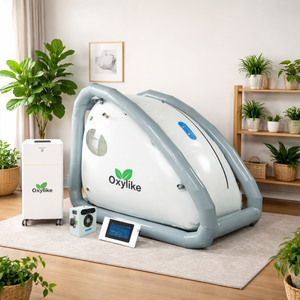 โรงงานผลิตในจีน Oxylike OLS-S4 1.3ATA ห้องออกซิเจนความดันสูงแบบนั่ง รุ่นเปลือกนิ่ม สำหรับใช้ในโรงแรม ร้านเสริมสวย และสปาเพื่อการผ่อนคลาย - Product Image 3
