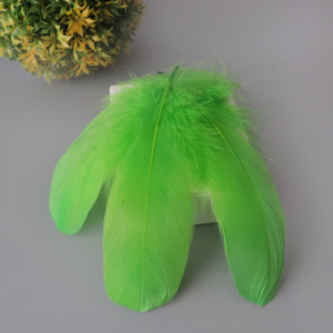 Wholesale <strong>Bulk</strong> 14-20CM Dyed Natural Goose Wing <strong>Feathers</strong> for Wedding Party Decor DIY Craft Garment Application-Made <strong>Feather</strong> - Product Image 3