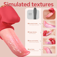 Neu Entwickelter Mini G-Punkt-Stimulator für Frauen, Schmetterlings-Vibrator mit 10 Geschwindigkeiten, Wasserdicht, USB-Aufladbar, Rosen-Sexspielzeug
