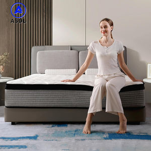 Matelas à ressorts ensachés de qualité supérieure pour hôtel, commande en ligne, matelas hybride compressé, king, queen, full, twin, matelas en mousse à mémoire de forme en latex de luxe - Product Image 3