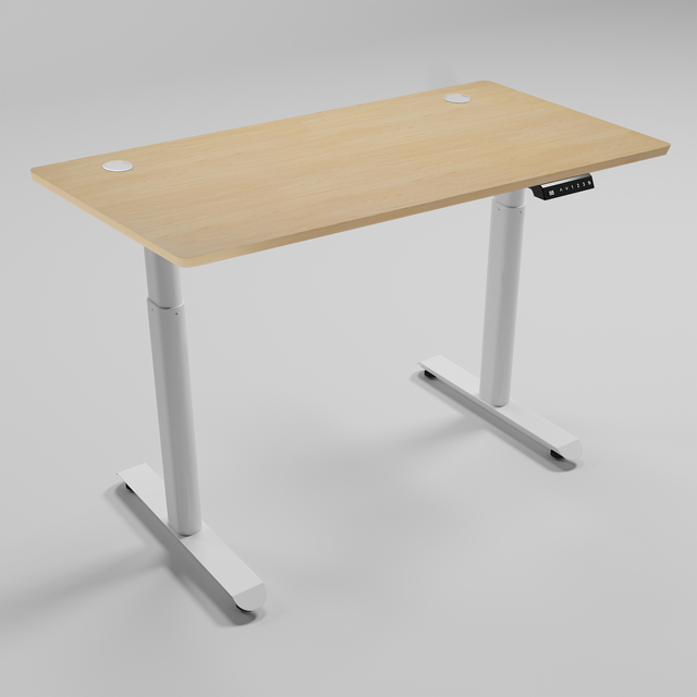 Electric three-level single-motor elliptical electric intelligent adjustable height lifting standing desk