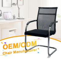 Vente directe du fabricant, chaise de réunion pour visiteurs au design classique moderne, mobilier de bureau