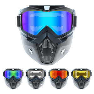 <span class=keywords><strong>Masque</strong></span> de <span class=keywords><strong>paintball</strong></span> optique Yijia, anti-buée, lunettes de moto, lunettes de protection avec <span class=keywords><strong>masque</strong></span> facial amovible, lunettes de motocross - Product Image 2