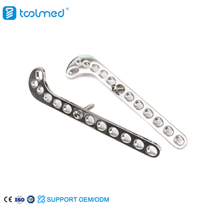 Distal Femoral kompresi pelat pengunci <span class=keywords><strong>Titanium</strong></span> implan hewan ortopedi bahan intervensi instrumen bedah - Product Image 4