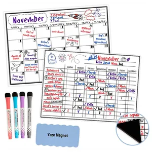 <span class=keywords><strong>Tableau</strong></span> de planification hebdomadaire magnétique pour réfrigérateur |   Certifié ISO/CE |   Taille et logo personnalisés |   MOQ flexible, directement de l'usine - Product Image 5