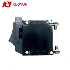 Interruptor de Circuito Hidromagnético Unipolar KUOYUH Serie JM 0.5A-50A, Capacidad de Ruptura de 5 Ka, Montaje en Panel para Uso Industrial - Product Image 2
