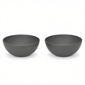 ชุดชาม MAGU ดีไซน์ธรรมชาติ สีเทาด้าน จำนวน 2 ใบ - Product Image 2