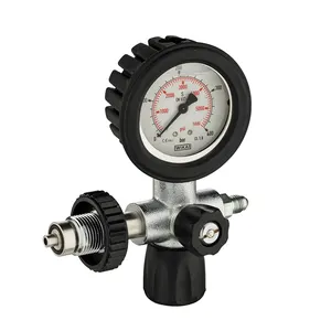 High pressure air compressor components filling valve