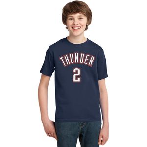โอคลาโฮมา ซิตี้ ธันเดอร์ ไช จิลเจียส อเล็กซานเดอร์ # เสื้อยืดคอกลมสำหรับเด็ก 2 ตัว ชุดบาสเก็ตบอล ไซส์เด็กผู้ชาย - Product Image 2