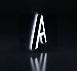 Sáng thép không gỉ Led thư ký màu xanh lá cây <span class=keywords><strong>Backlit</strong></span> chiếu sáng cho các cửa hàng bệnh viện quảng cáo trang trí nội thất Bảo hành 2 năm - Product Image 1