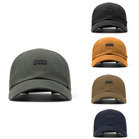 Qianzun Casquette de baseball non structurée à séchage rapide à 6 panneaux Chapeau de performance imperméable 100% polyester Soft Top