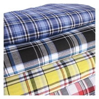 Tissu teint en fil 100% coton, poids 100 g/m², pour chemise homme, caleçons boxer homme