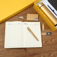 Coffret Cadeau de Noël : Tasse, Carnet à Feuillets Mobiles, Clé USB, Porte-clés – Idéal pour Cadeau d'Affaires, Activités d'Entreprise et Cadeaux d'Accompagnement