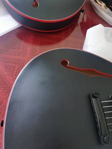 <span class=keywords><strong>Guitarra</strong></span> Eléctrica Semiacústica NOBLE HOLLOW BODY Edición Fina con Mástil de Arce Personalizado, Instrumento Musical Semi DIY, <span class=keywords><strong>Guitarra</strong></span> Española - Product Image 3