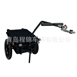 Remolque de Bicicleta de Dos Ruedas Cj 052 con Ruedas Inflables de 16 Pulgadas para Transporte de Carga y Viajes en Bicicleta, Hecho en Qingdao - Product Image 5