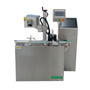 Tốt nhất bán 10 Wát UV máy laser <span class=keywords><strong>v</strong></span>ới in ấn chai nước hoa dây chuyền sản xuất mã theo dõi laser đánh dấu tự động hệ thống dữ liệu - Product Image 1
