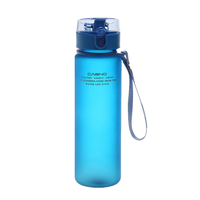 Offre Spéciale Pas Cher Sport Écologique Bouteille De Boisson Portable Extérieur Mat Bouteille D'eau Transparente En Plastique Avec Logo personnalisé