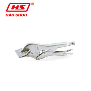 Taiwan Good Hand Brand Heavy-Duty Mini <b>Pliers</b> Quick Clamps Series; <b>Flat</b>-<b>Nose</b> Sheet Metal Locking <b>Pliers</b> Metric Measurement - Product Image 5