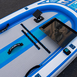 Grande planche de paddle gonflable pour la pêche, planche de surf gonflable, sport nautique, planche de bateau - Product Image 4