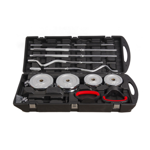 <span class=keywords><strong>Set</strong></span> di Pesi con Bilanciere e Manubri Personalizzabili con Logo, Attrezzatura da <span class=keywords><strong>Palestra</strong></span>, Barra Curl, <span class=keywords><strong>Set</strong></span> di Pesi Regolabili in Ferro da 58kg - Product Image 3