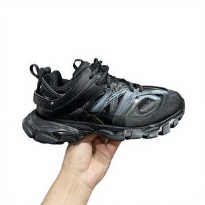 Zapatillas Deportivas de Lujo Originales, Retro, a la Moda, Unisex, con Cordones, para Caminar, Deportivas, de Cuero Genuino, Balenciaga - Product Image 1